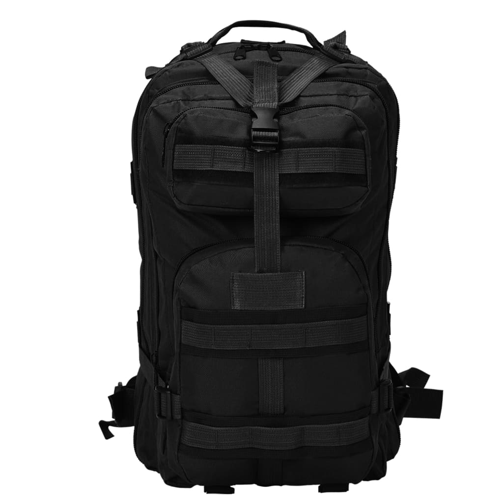 Army-Style Backpack 50 L Black