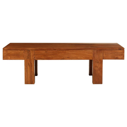 Coffee Table Solid Acacia Wood Honey Finish 100x50x30 cm