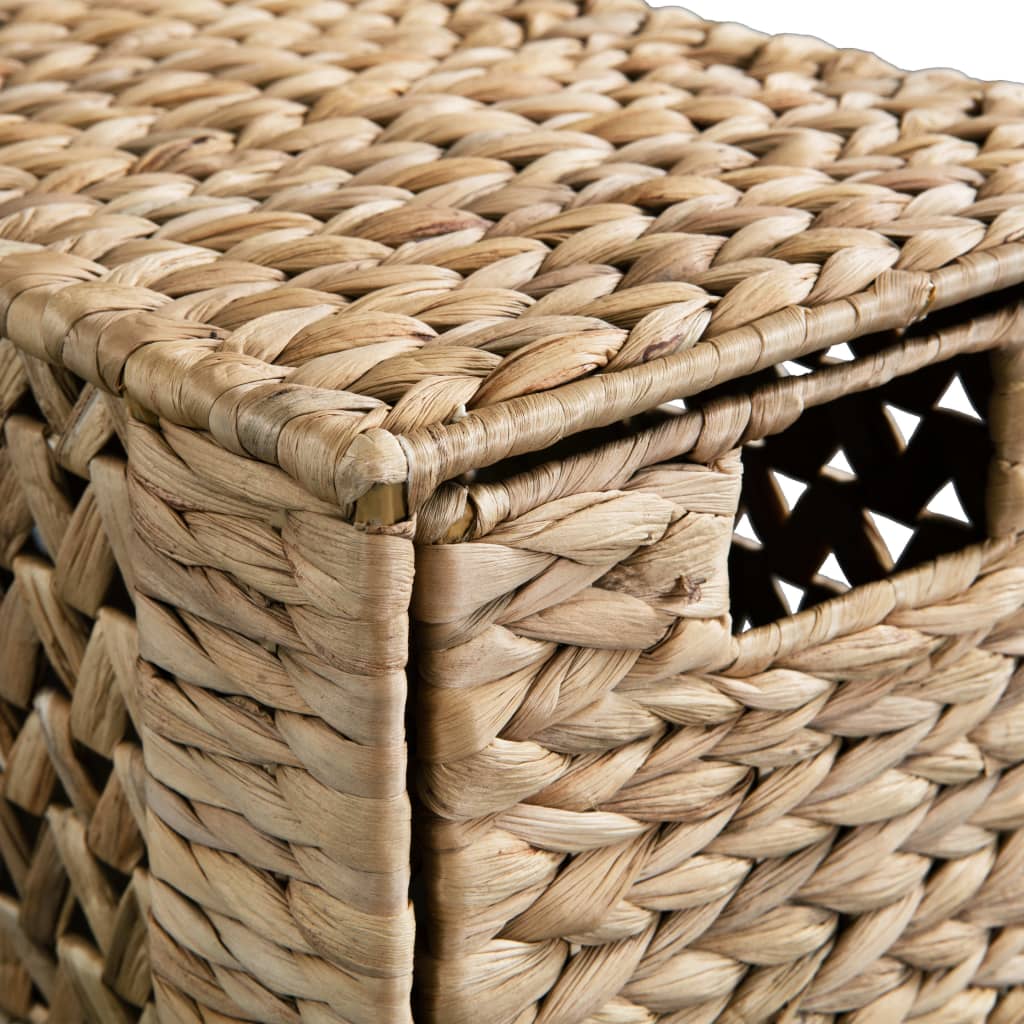 Storage Unit with 5 Baskets 25.5x37x100 cm Water Hyacinth