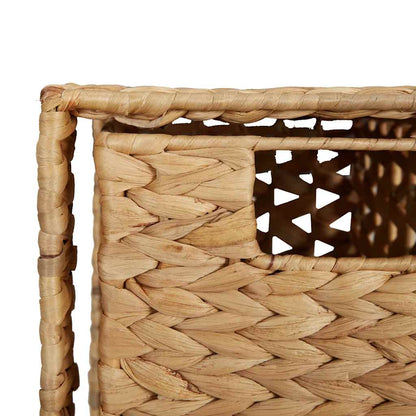 Storage Unit with 6 Baskets 47x37x100 cm Water Hyacinth