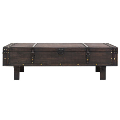 Coffee Table Plywood Vintage Style 120x55x35 cm