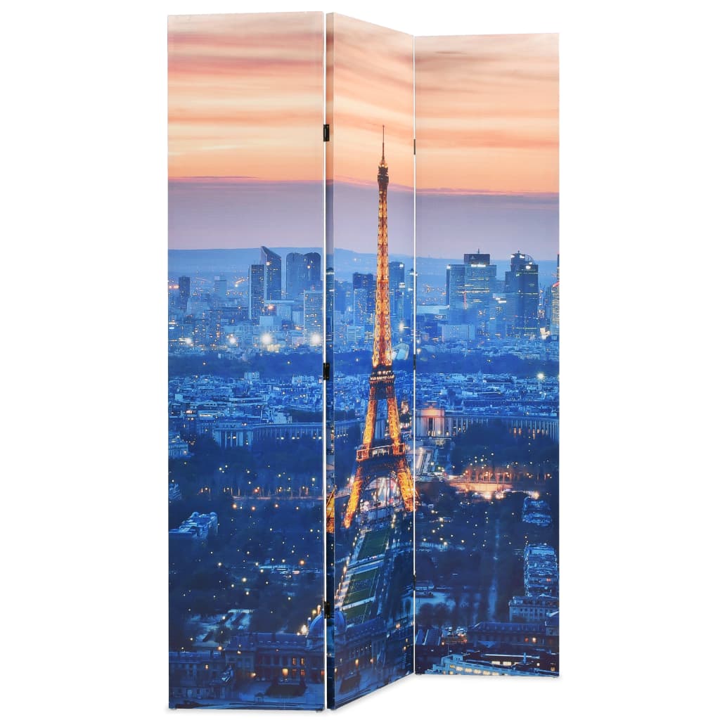 Folding Room Divider 120x170 cm Paris by Night