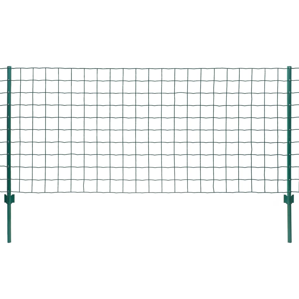 Euro Fence Steel 20x1.5 m Green