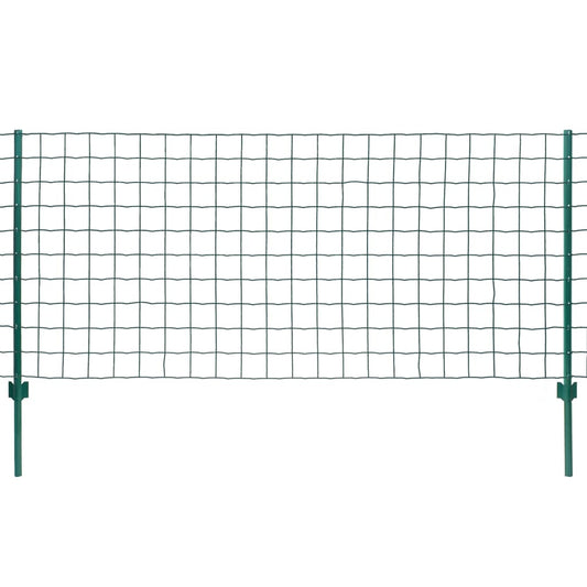 Euro Fence Steel 20x1 m Green