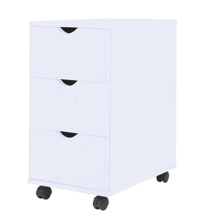 Drawer Unit 45x33x60 cm White