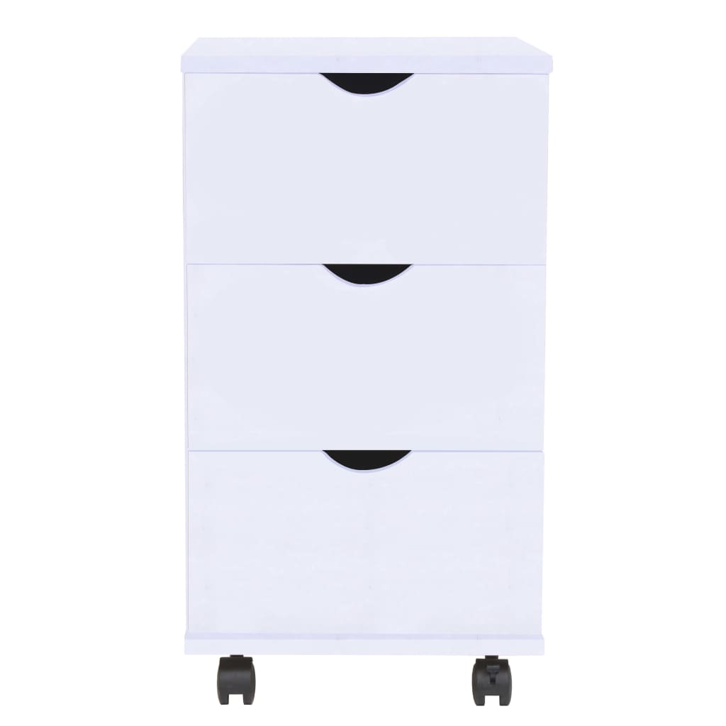 Drawer Unit 45x33x60 cm White