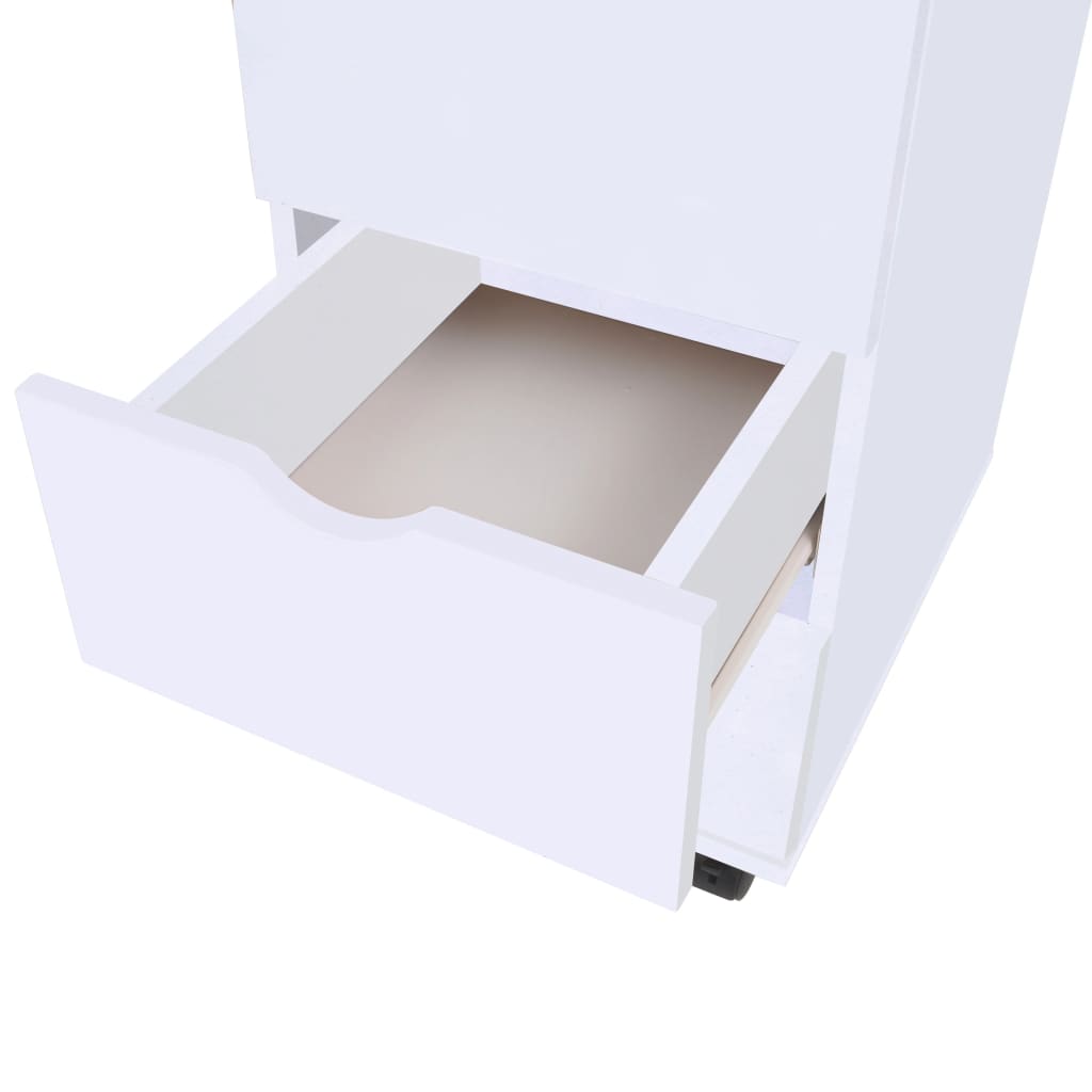 Drawer Unit 45x33x60 cm White