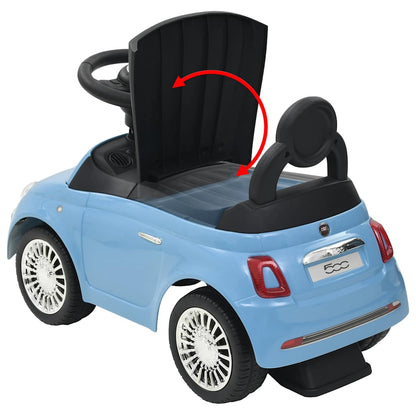 Ride-on Car Fiat 500 Blue