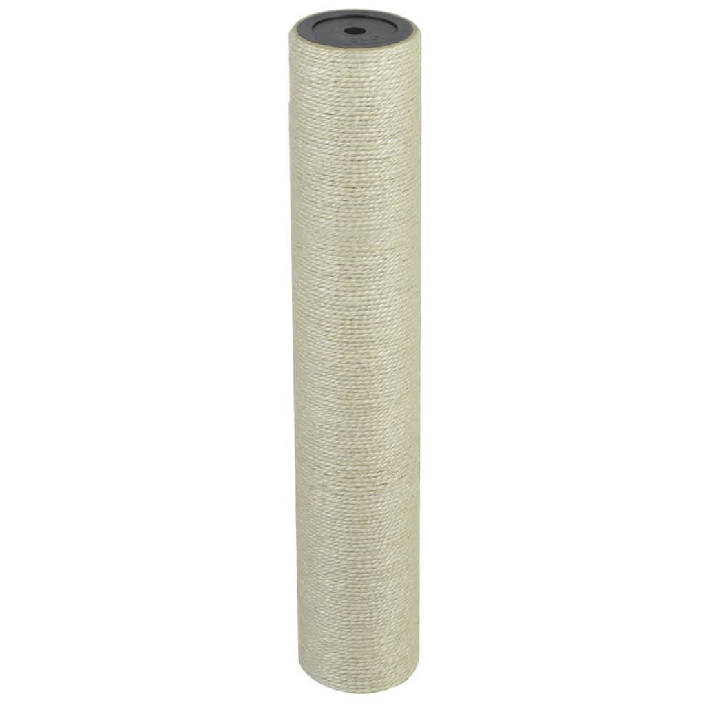 Cat Scratching Post 8x45 cm 10 mm Beige