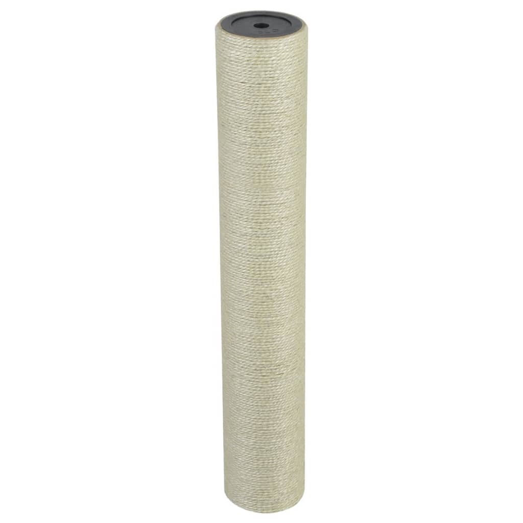 Cat Scratching Post 8x50 cm 10 mm Beige