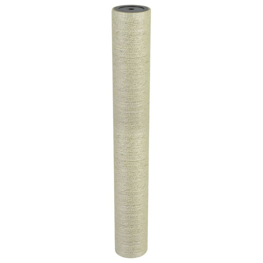 Cat Scratching Post 8x60 cm 8 mm Beige