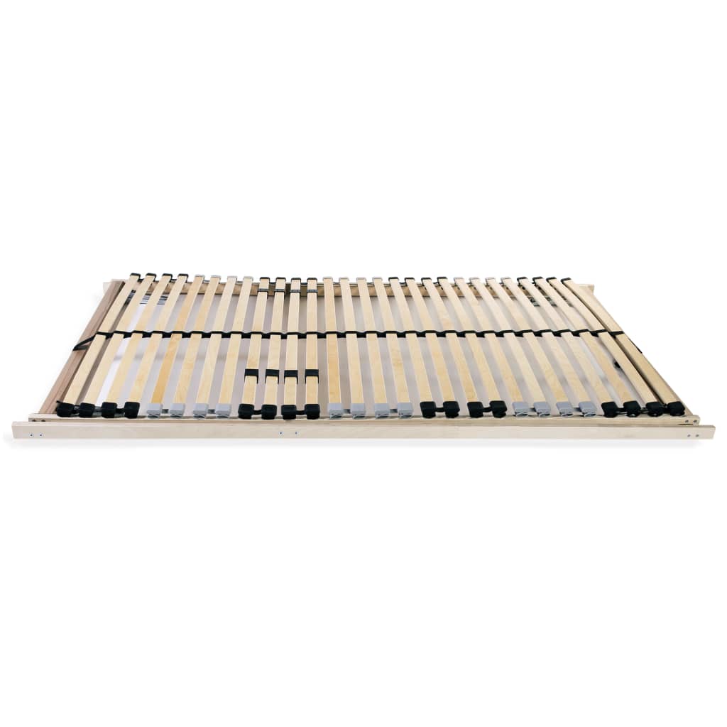 Slatted Bed Base with 28 Slats 7 Zones 80x200 cm