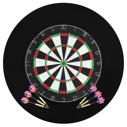 Professional Dart Set with Dartboard and Surround Sisal Steel