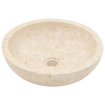 Sink 40x12 cm Marble Cream