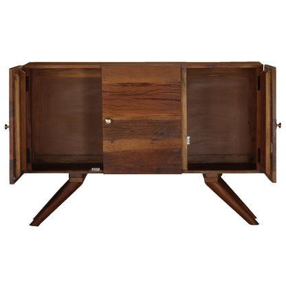 Sideboard Brown Solid Reclaimed Wood 110x30x75 cm