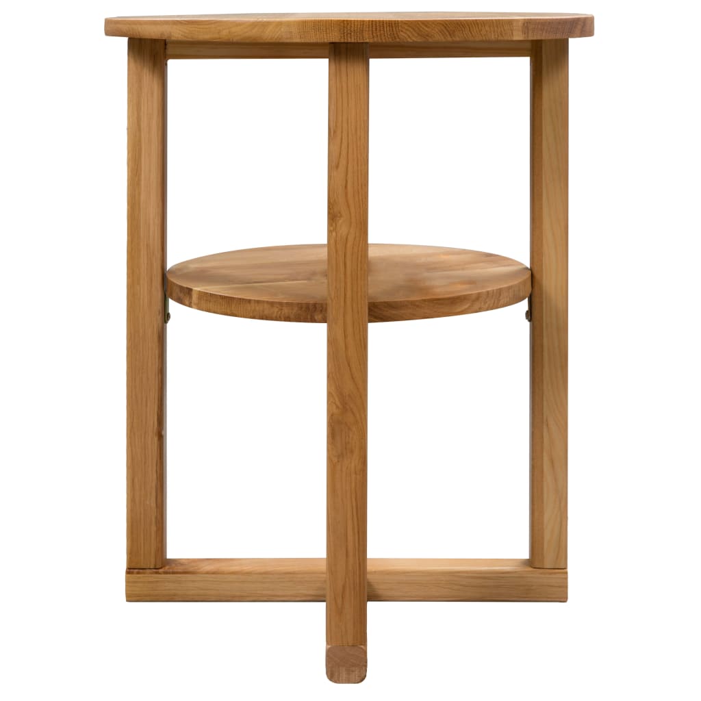 Side Table 40x50 cm Solid Oak Wood