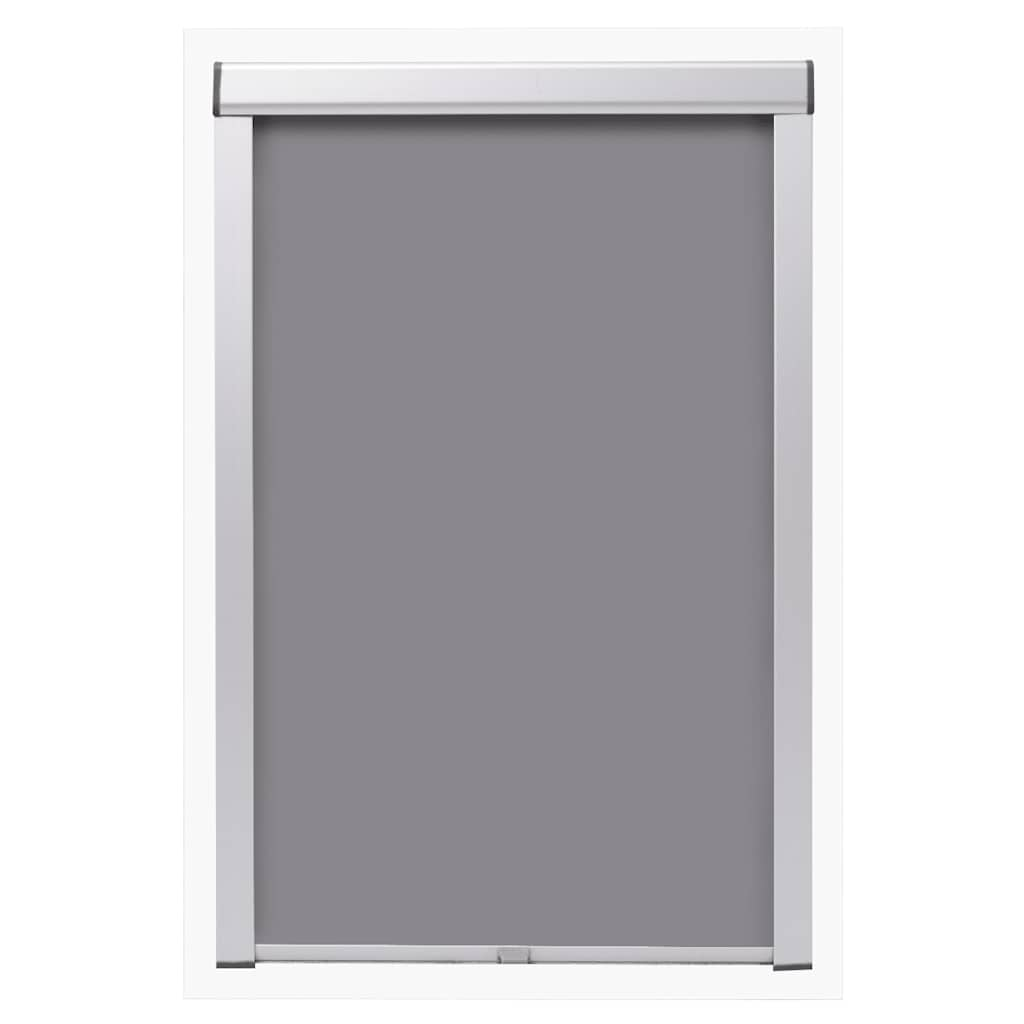 Blackout Roller Blind Grey MK06