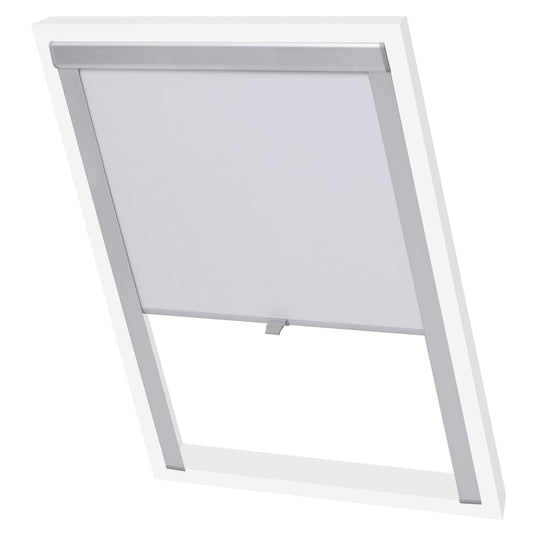 Blackout Roller Blind White UK08