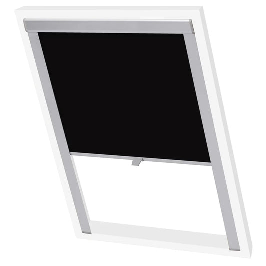 Blackout Roller Blind Black FK06