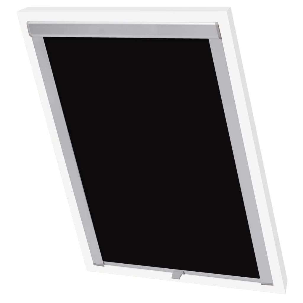 Blackout Roller Blind Black FK06