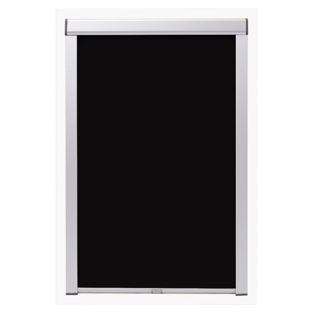 Blackout Roller Blind Black FK06