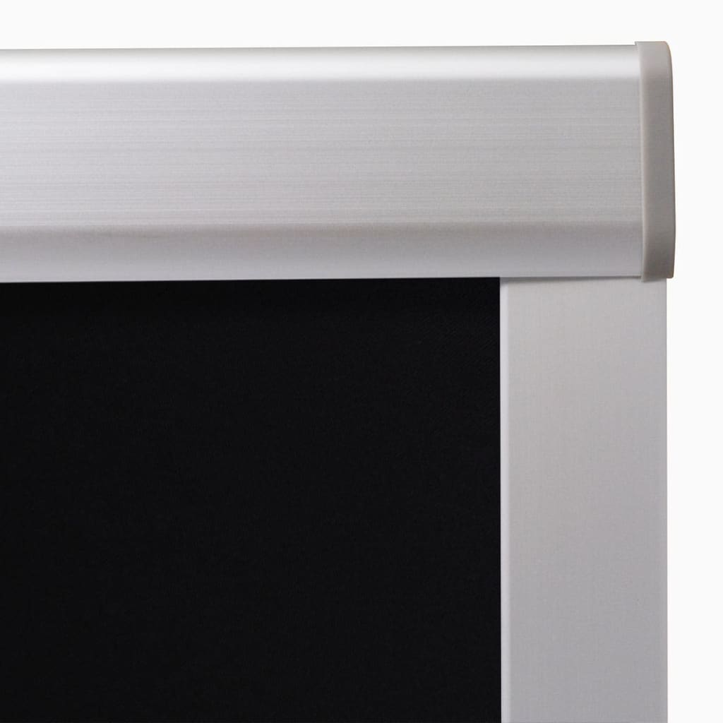 Blackout Roller Blind Black FK06