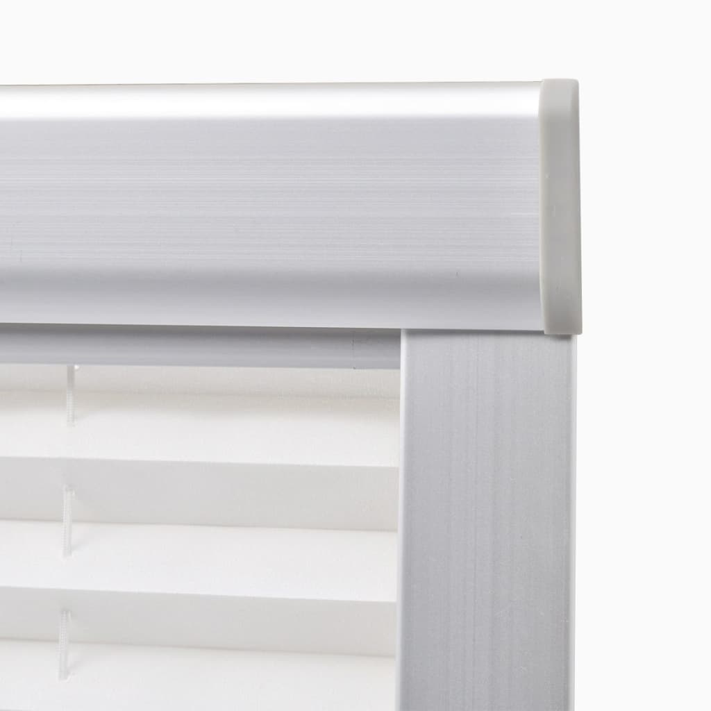 Pleated Blind White CK04