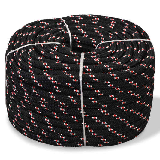 Marine Rope Polypropylene 6 mm 500 m Black