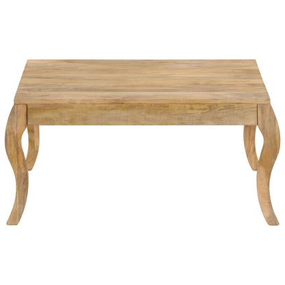 Coffee Table 80x80x40 cm Solid Mango Wood