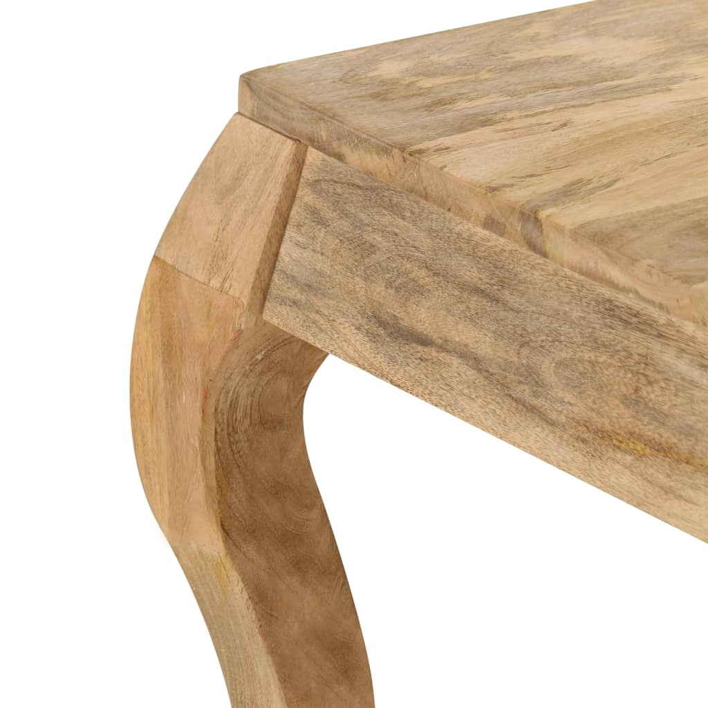 Coffee Table 80x80x40 cm Solid Mango Wood