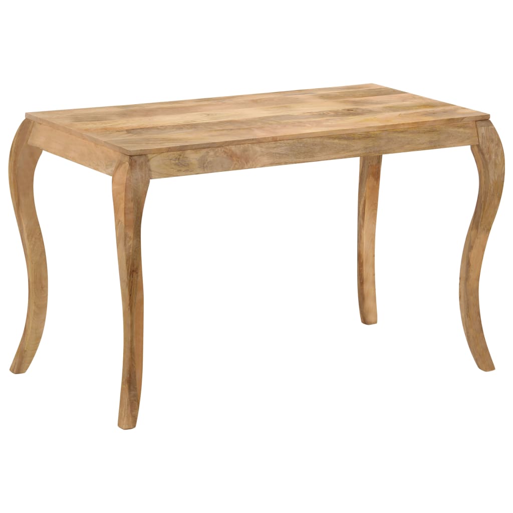 Dining Table 118x60x76 cm Solid Mango Wood