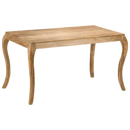 Dining Table 135x75x76 cm Solid Mango Wood