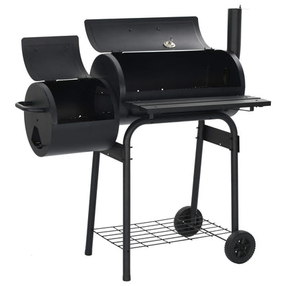 Classic Charcoal BBQ Offset Smoker