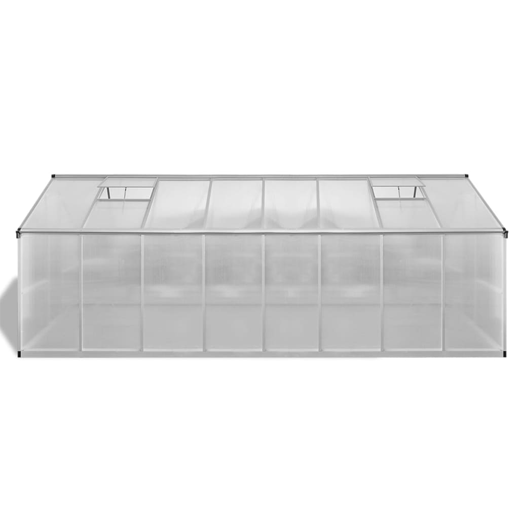 Greenhouse Aluminium 481x250x195 cm 23.44 m³