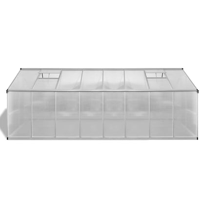 Greenhouse Aluminium 481x250x195 cm 23.44 m³