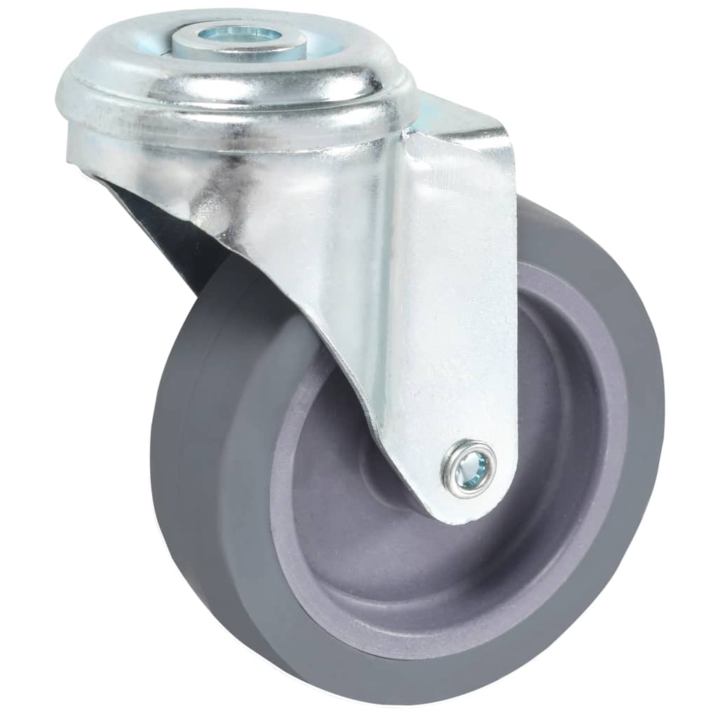 Bolt Hole Swivel Casters 4 pcs 75 mm