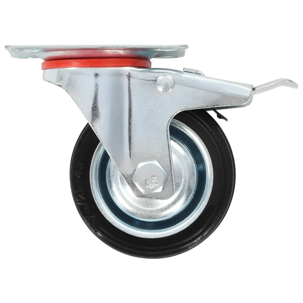 Casters 4 pcs 75 mm