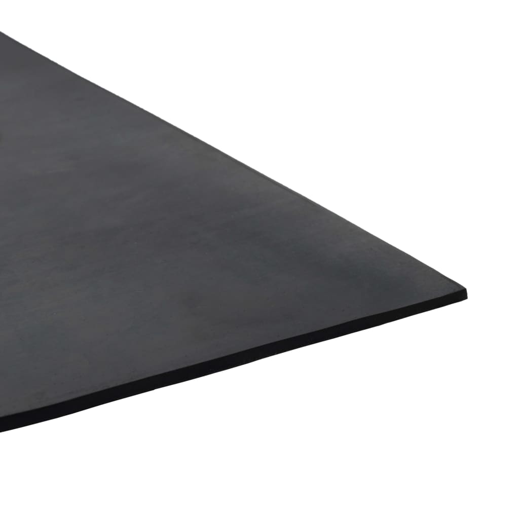 Floor Mat Anti-Slip Rubber 1.2x2 m 3 mm Smooth