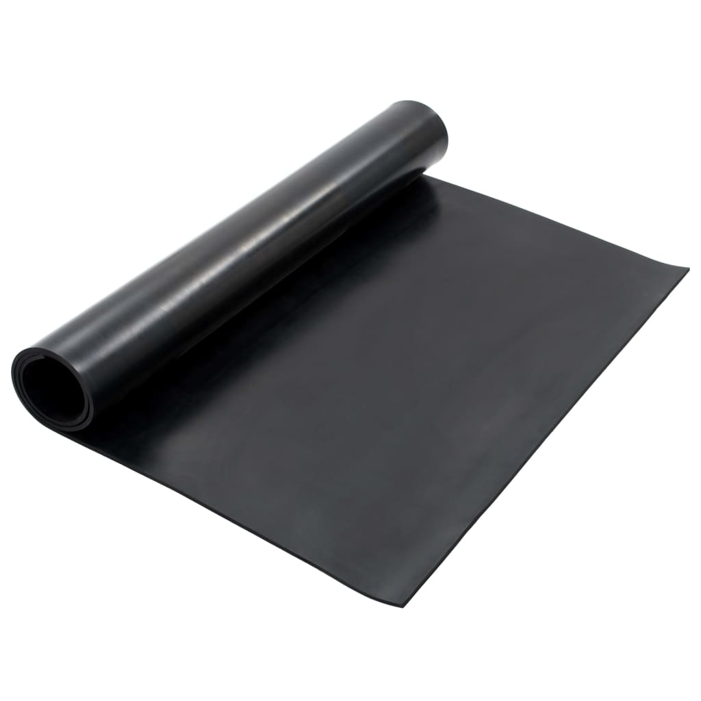 Floor Mat Anti-Slip Rubber 1.2x2 m 8 mm Smooth