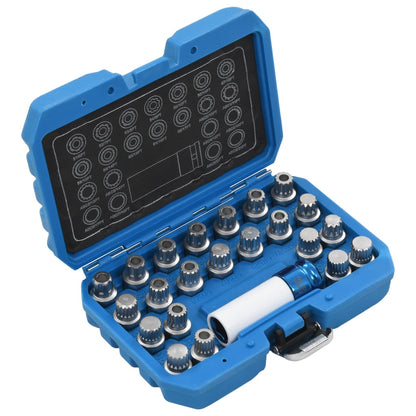 23 Piece Rim Lock Socket Set for VAG