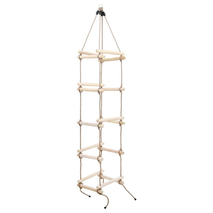 Kids Rope Ladder 200 cm Wood