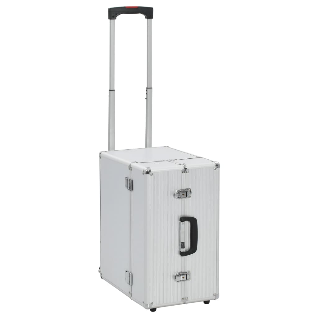 Pilot Trolley 47x39x27 cm Silver Aluminium