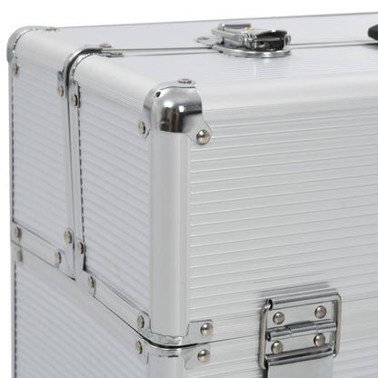 Tool Case 47x36x20 cm Silver Aluminium