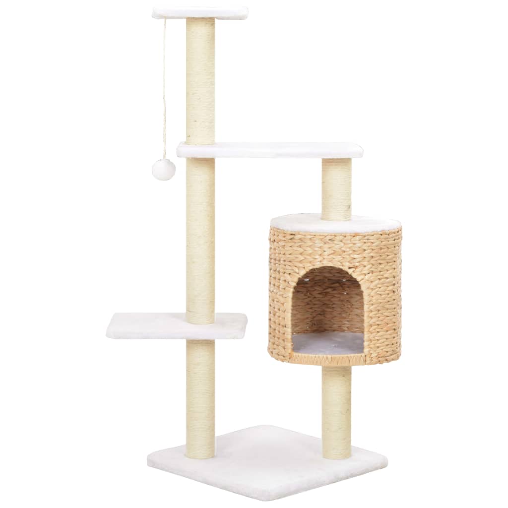 Cat Tree with Sisal Scratching Post Seagrass