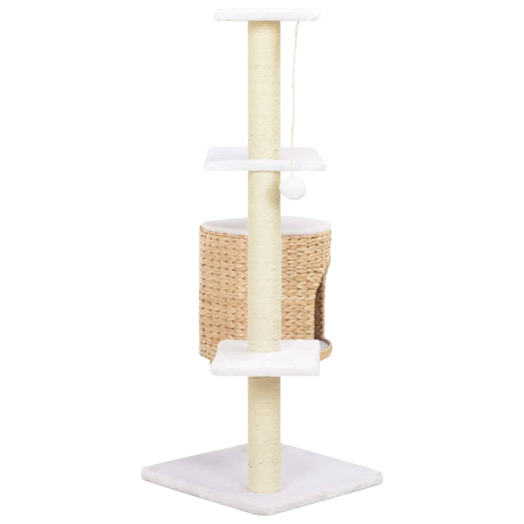 Cat Tree with Sisal Scratching Post Seagrass