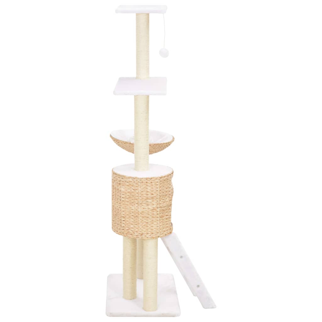 Cat Tree with Sisal Scratching Post Seagrass