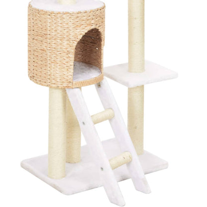 Cat Tree with Sisal Scratching Post Seagrass