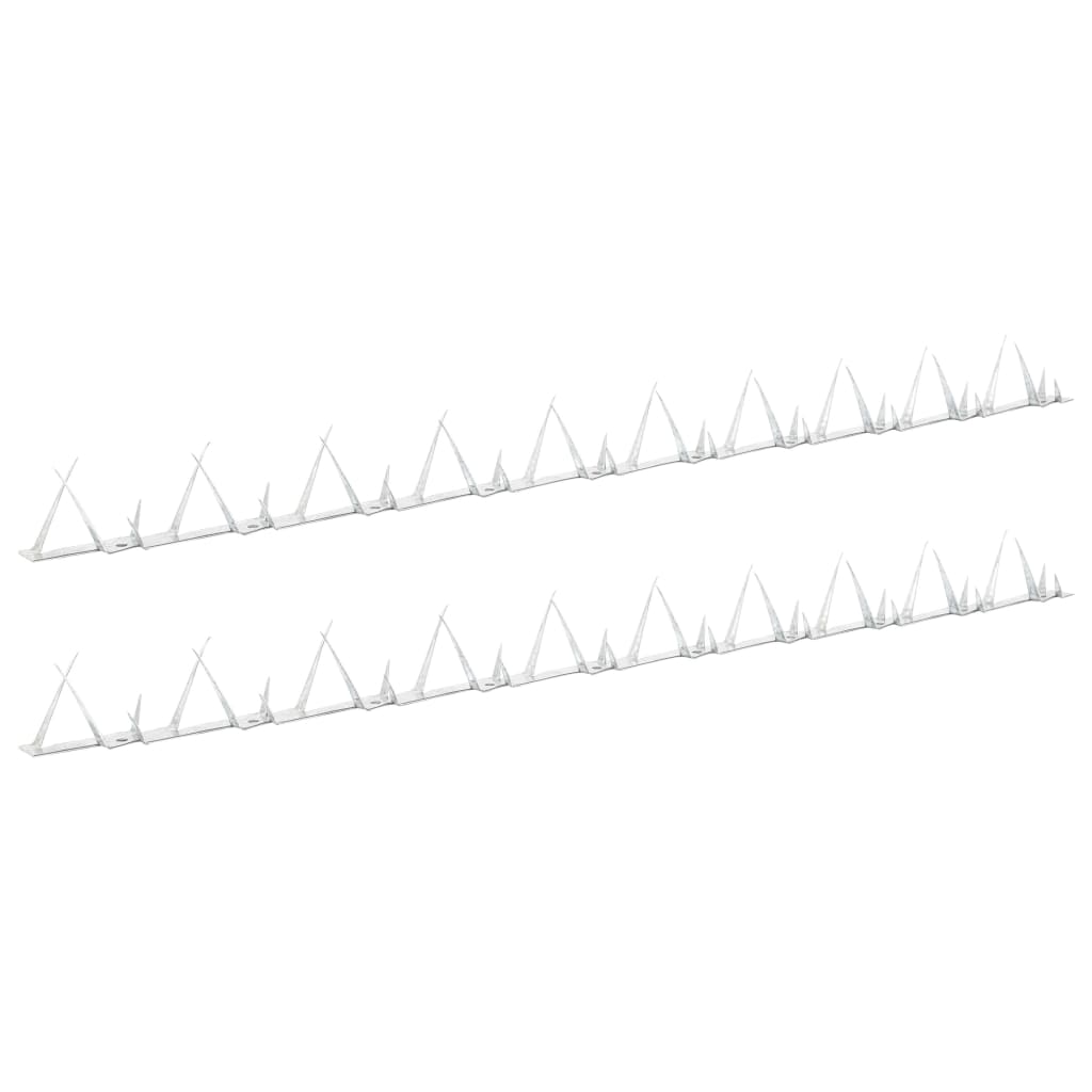 Wall Spikes 2 pcs Steel 1 m