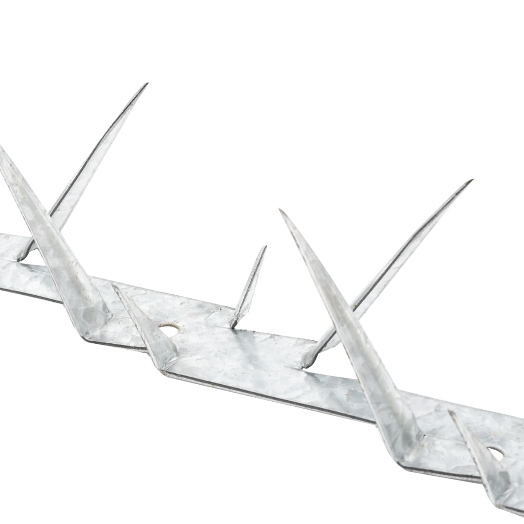 Wall Spikes 2 pcs Steel 1 m