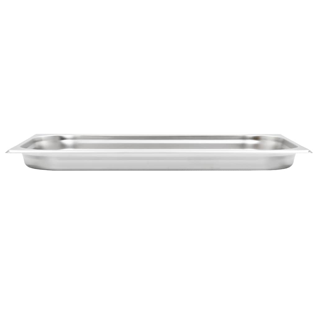 Gastronorm Containers 4 pcs GN 1/1 40 mm Stainless Steel